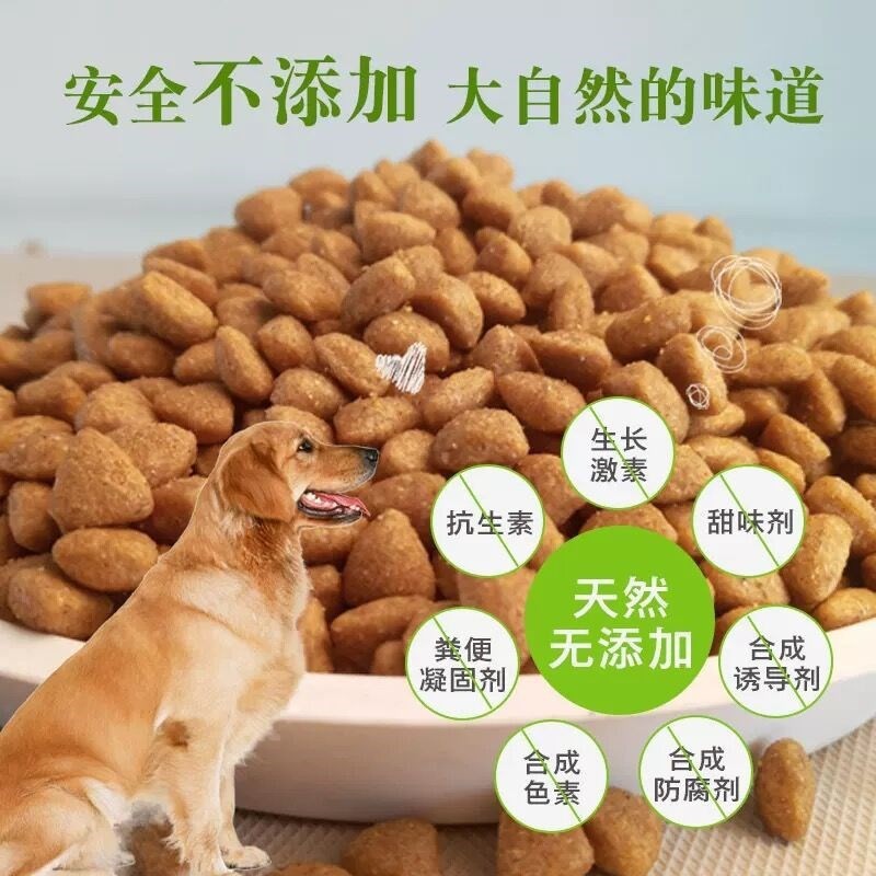 Bolsa de comida para perros Teddy de cabello dorado Bo Mei en cachorros perros grandes y pequeños. El Guangdong