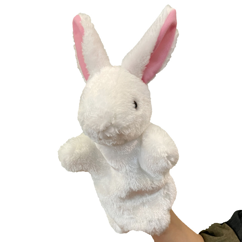Màu trắng thỏ trắng / 25cm
