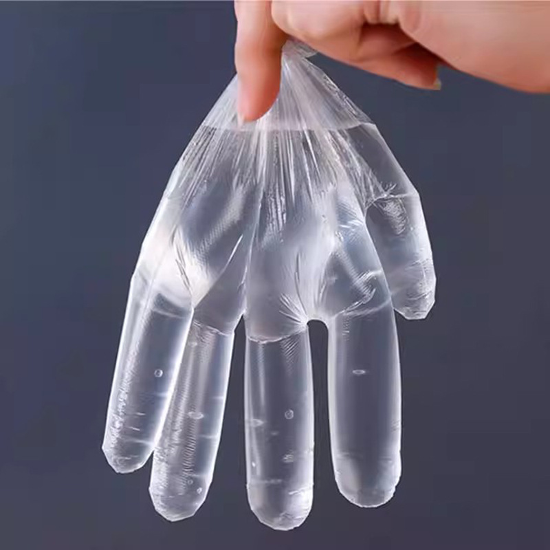 使い捨て手袋個別包装キッチン食器洗い手袋家事クリーニング透明プラスチック手袋卸売|undefined