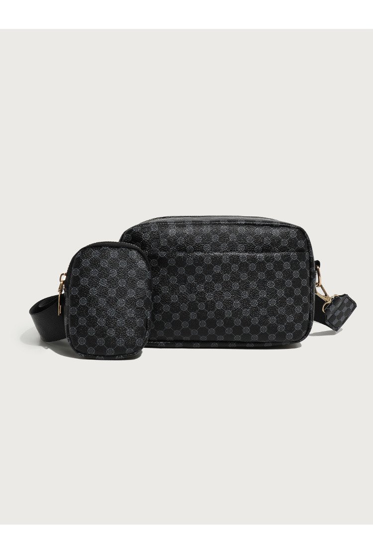 293g Weight Polyester Lining Material Zipper Closure Type Single Shoulder Strap Strap Type Square Bag Bags Type Daily Occasion PU Material Women's Backpack Backpack Argyle Pattern All Seasons Season Women's Gender Basic Style Square Shape Women's PU Argyle Basic Square Zipper Square Bag 10