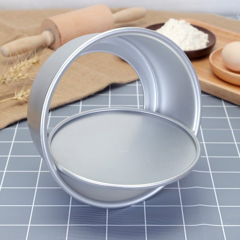 Molde de pastel Qifeng herramientas de horneado caseras horno de pan de fondo flexible molde redondo 464 6 pulgadas