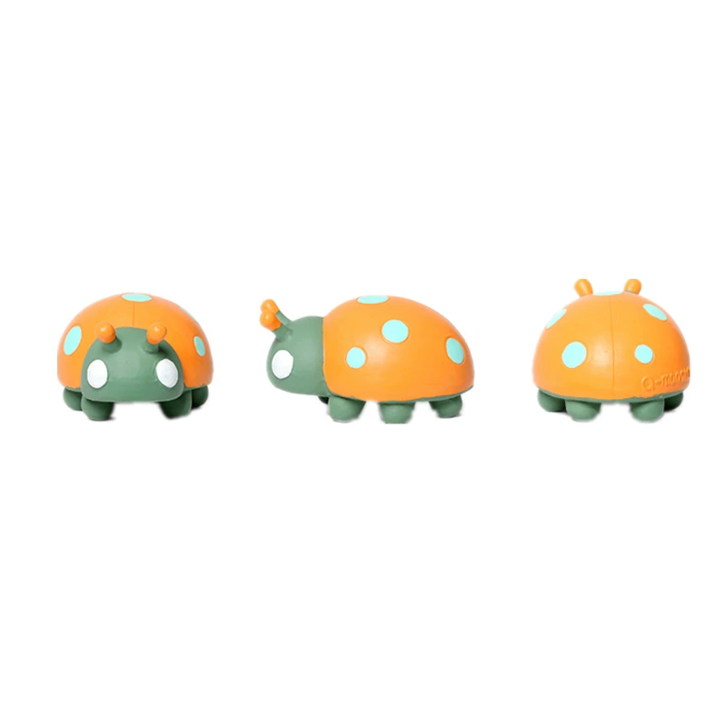 Q-Monster латексная вокальная игрушка серия насекомых, игрушка для собак: улитка, божья коровка, муха со звуком, игрушка для питомца
