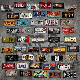 铁皮画;金属工艺品;邮箱/邮筒