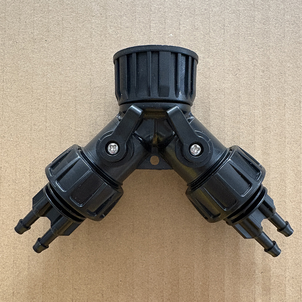 Accesorios de conector de grifo de jardín invernadero equipo de riego universal conector rápido de tubería de agua riego por goteo y accesorios image 22