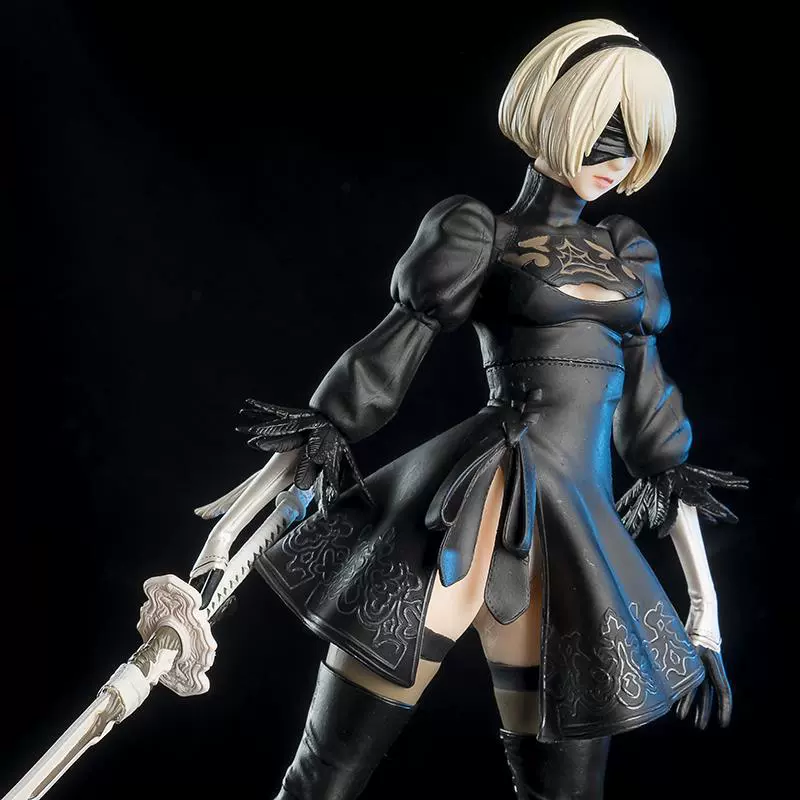 Фигурка NieR Automata 2B, высокое качество, 28 см, детальная проработка
