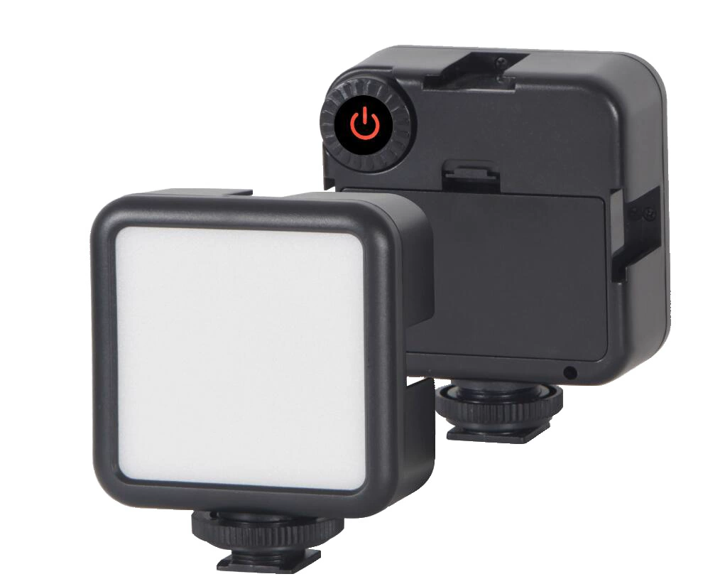 Travel LED camera charging, fill light
