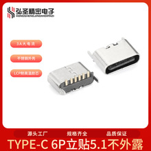 TYPE-C 6PINĸ ʽNƬ H5.1Ƭ¶ ̿USB