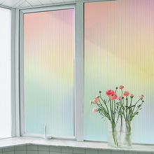 彩色长虹玻璃贴膜透光窗户贴纸防走光防窥卫生间浴室磨砂免胶装饰
