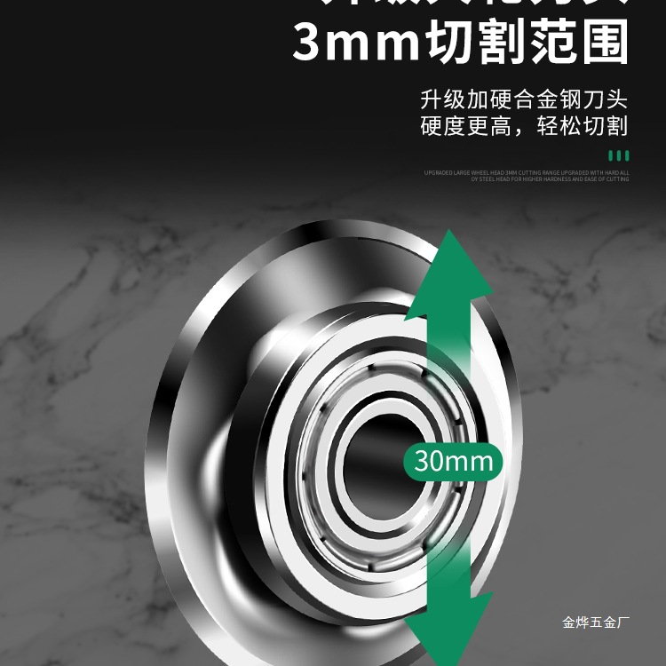 保联切管器管子割刀快速截管器铜管铁铜钢管不锈钢管手动切割金烨