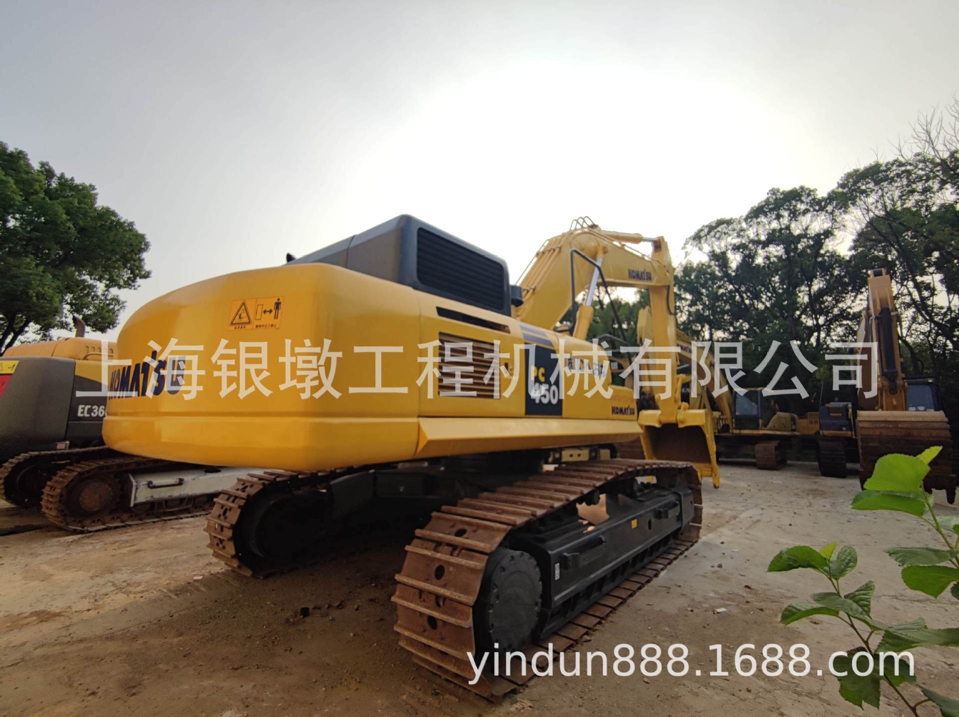 二手挖掘机，小松450履带式二手挖土机，