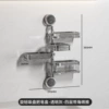 4 layers of translucent gray [with sponge wiper]