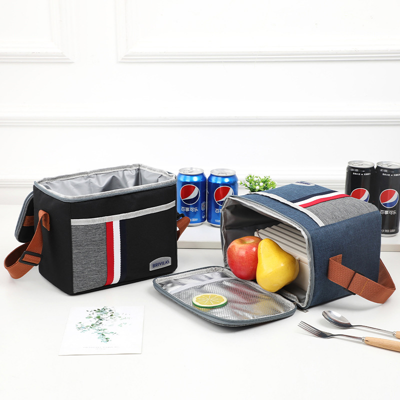 New style lunch box insulation bag cross...