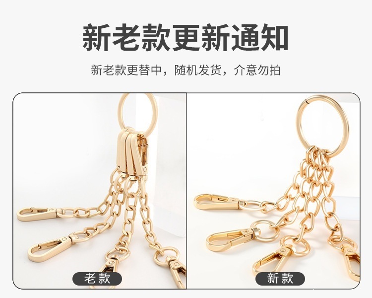 Gold-Plated Cross Buckle Restraint Accessory for Adult Couples — detail image 1