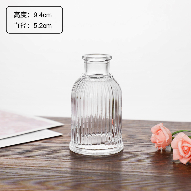 Amazonクロスボーダー人気ガラス花瓶高価値セットインスタイル高価値ホームデコレーション小花瓶|undefined