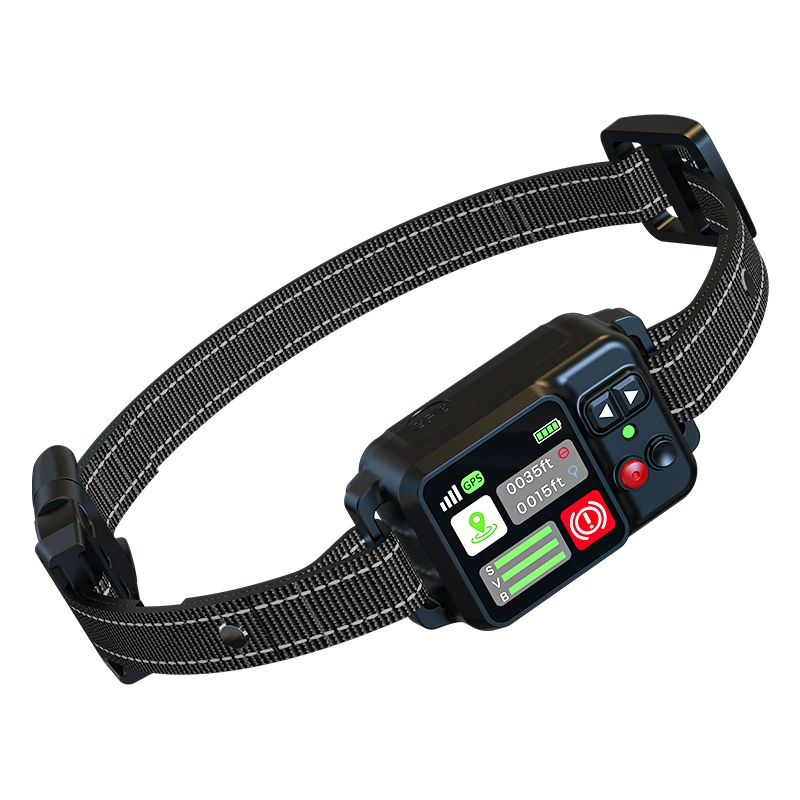 Умный GPS-ошейник для собак с цифровым забором, беспроводной забор для собак, водонепроницаемый, антипотеря, с электрошоком, новый стиль