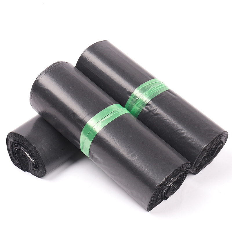 Color Express bolsa engrosada bolsa de embalaje expreso logística grande bolsa de embalaje negro impermeable bolsa de embalaje de plástico al por mayor