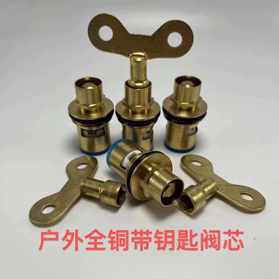 Wholesale faucet valve core hot and cold water quick opening triangle valve washing machine switch ceramic core repair accessories