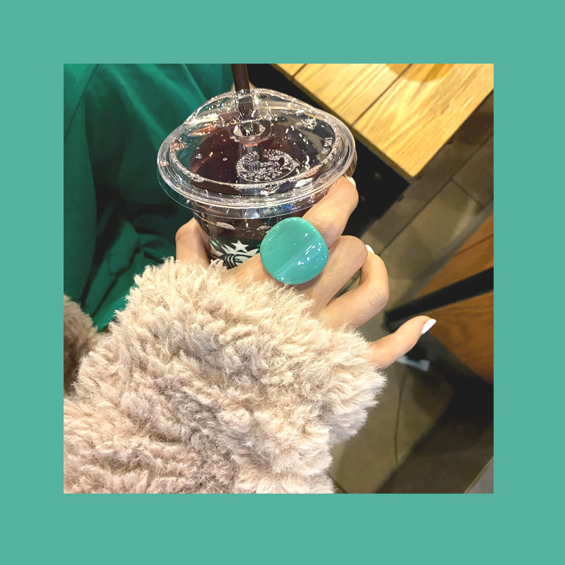 7g Weight Rings Classification One Size Ring Size 1 Piece Quantity Daily Occasion Acrylic Material Arc Pattern All Seasons Season Women's Gender Modern Style Style 1 Piece Modern Style Arc Acrylic Women's Rings 8