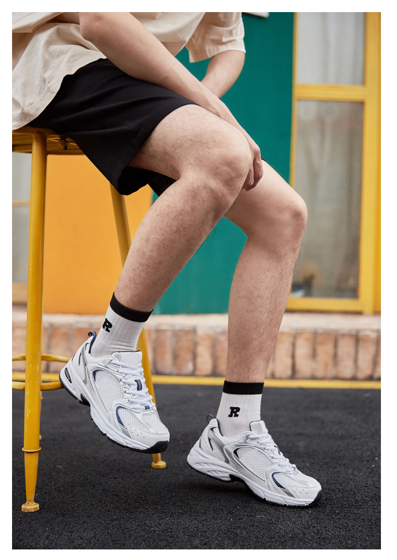 Witte dames sneakers met dikke zool en plateau, comfortabel_voghion.com