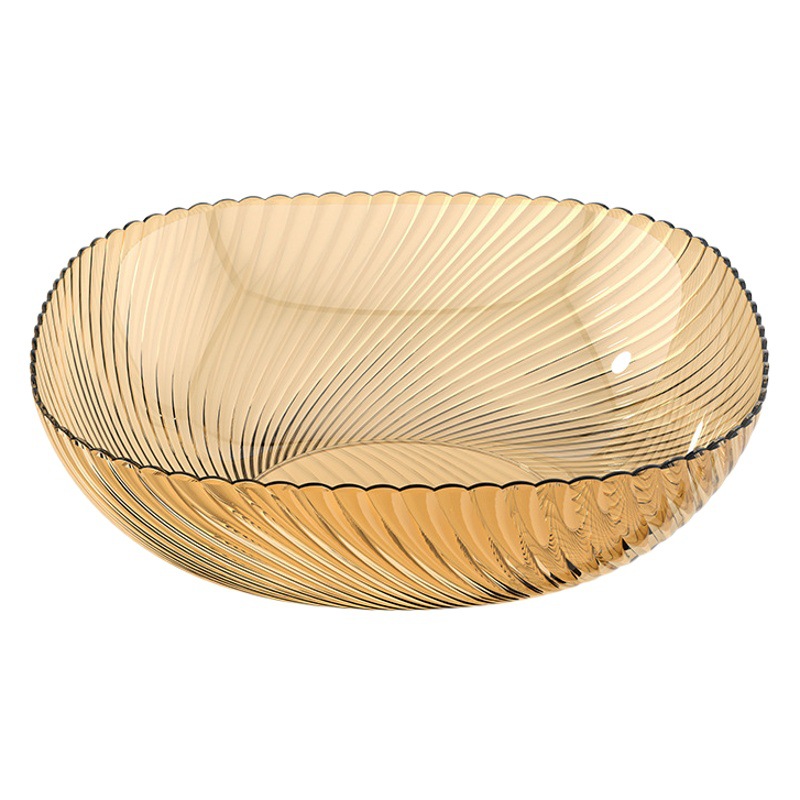 Frutero, bandeja para frutas, bandeja para sala de estar, frutero grande, moderno y creativo de cristal para mesa de centro, bandeja para aperitivos y frutos secos. image 1