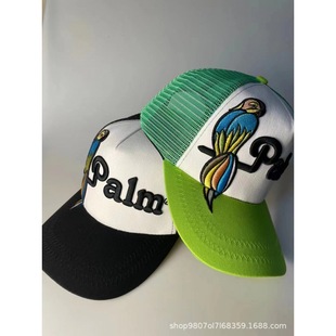 2024 New Cross-Border Trendy Brand Palm Angel Colorful Embroidered Letter Baseball Cap for Men and Women Wholesale