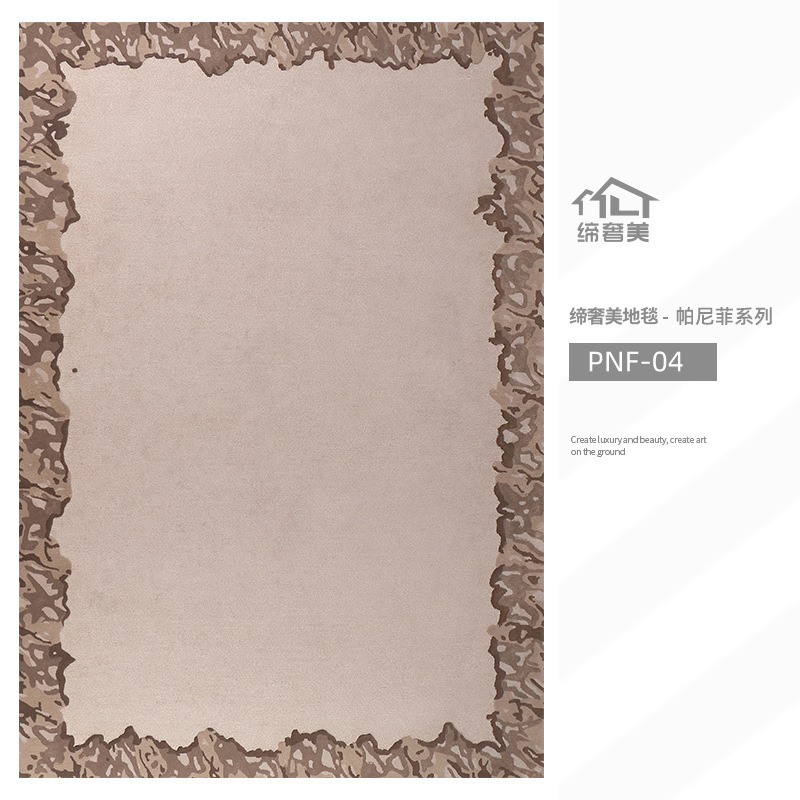 La fuente de la fábrica, la alfombra de la sala de estar, la manta de la mesa de centro del hogar, el dormitorio es resistente a la suciedad y fácil de cuidar.