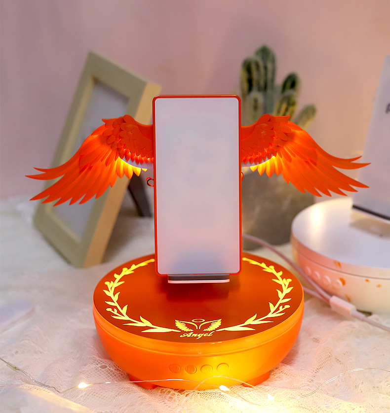 Creative Mobile Phone Fast Charging Bluetooth Speaker Bracket Wireless Charger display picture 1