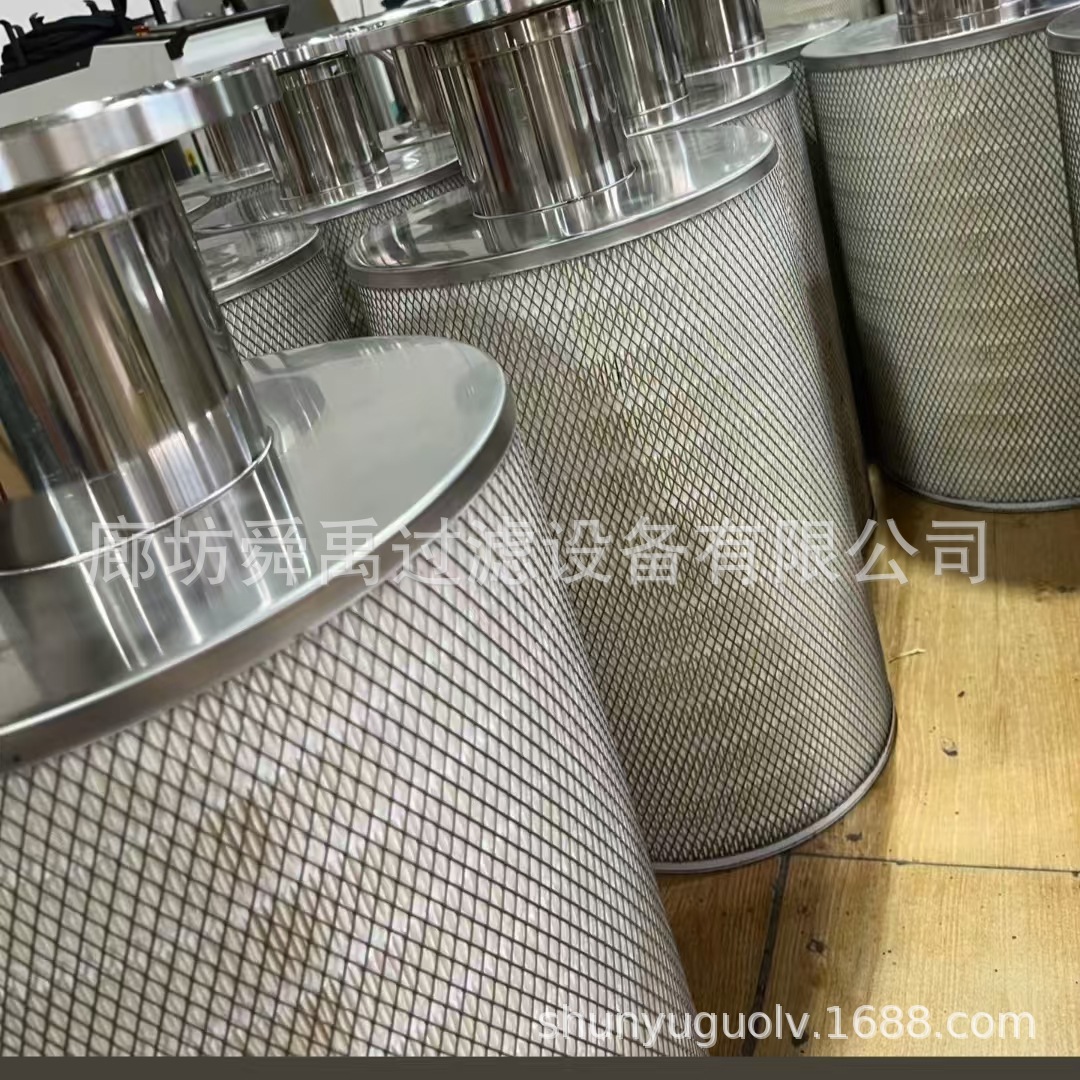 快接法兰管道呼吸器滤芯适用于锂电行业304不锈钢