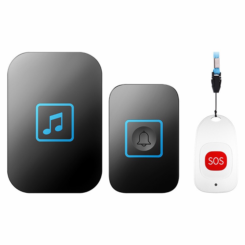 老人呼叫器随身远距离无线电子门铃病人护理双用紧急叫铃家用