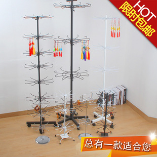 Lantern Stall Display Rack Hanging Rack Mobile Floor-Standing Rotating Shelf Pendant Display Rack Sock Stall Mobile Phone Foldableing