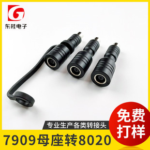 Dc7909 Female to 8020 Male Adapter with Lanyard Suitable for Electric Second Energy Storage Power Charger Adapter