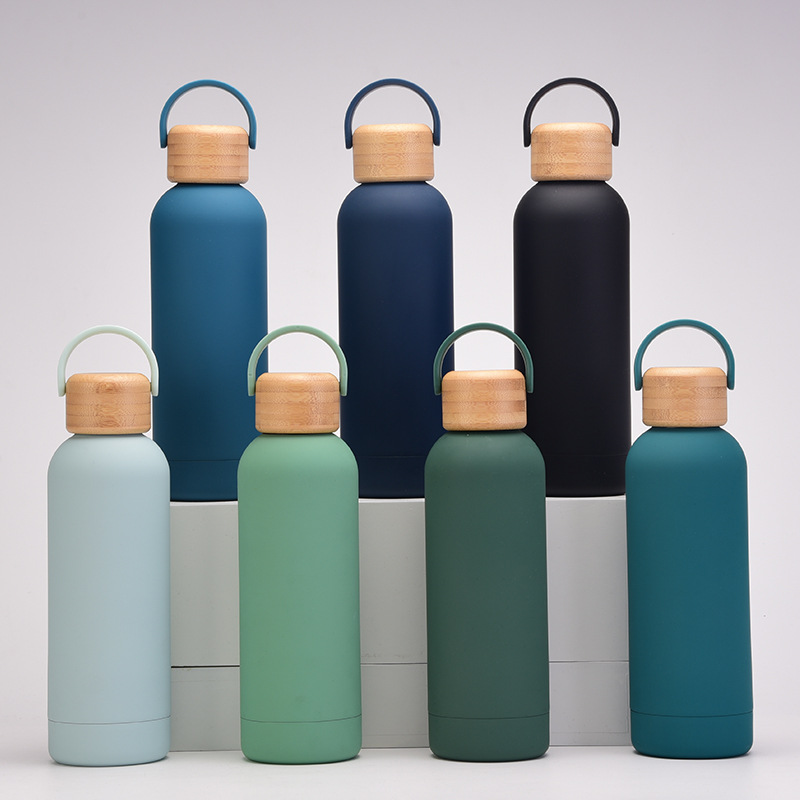 Fashion Solid Color Stainless Steel Thermos Cup display picture 2