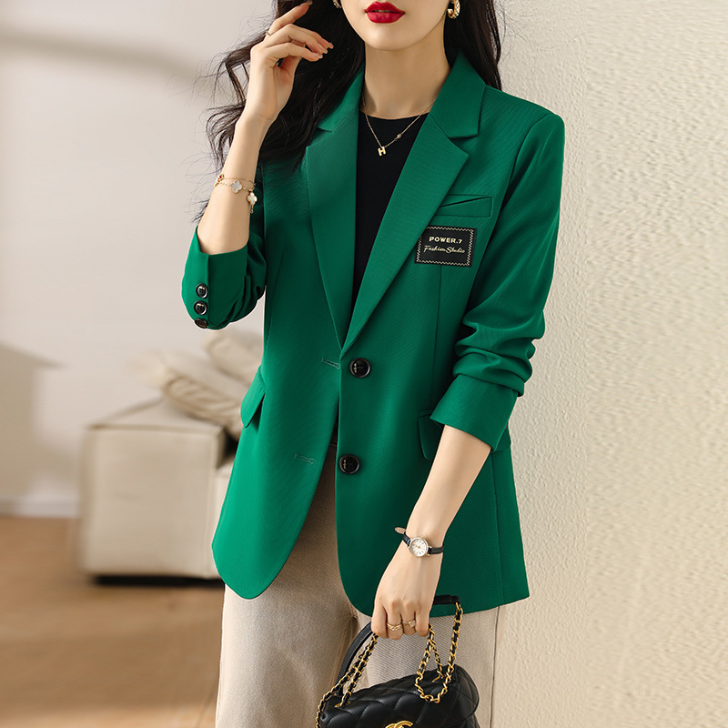 Design sense niche casual small suit jacket for women 2022 Spring and Autumn new popular plus size suit jacket this year
