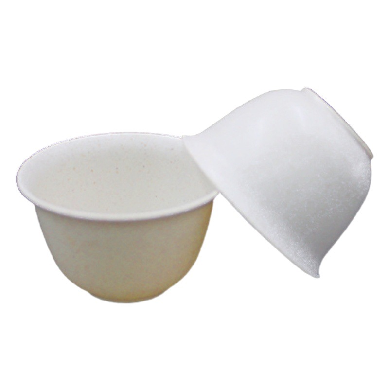Rice Husk Hard Cup Disposable Tea Cup Hard Kung Fu Tea Small Cup Small Tea Cup Tea Cup Kung Fu Tea Cup Tea Cup
