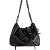 Chain with bow, shoulder bag, fresh one-shoulder bag