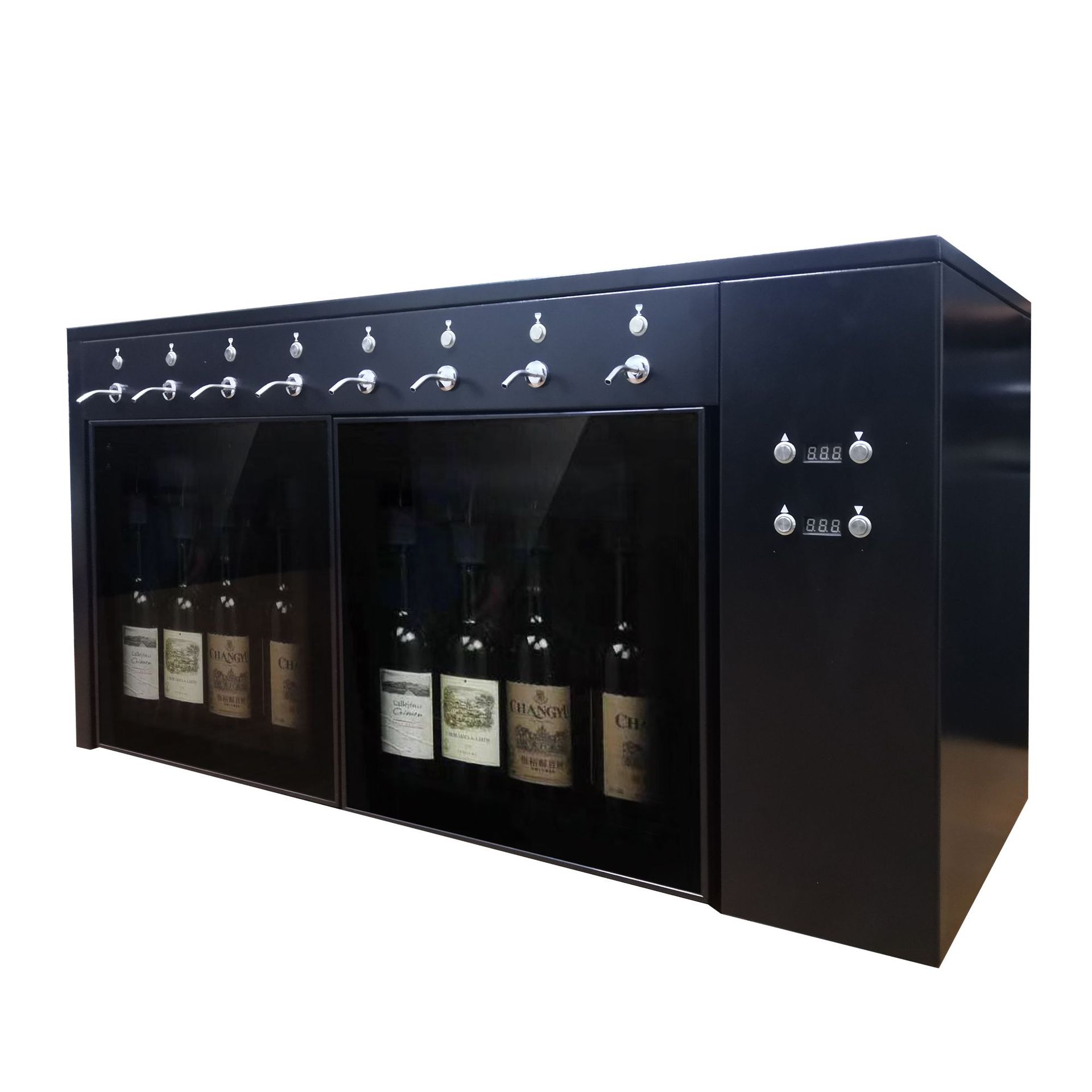 Pejer fabricante fuente SC-8 nitrógeno comercial fresco-Mantenimiento de la taza de vino separador automático fresco-Mantenimiento de la máquina de venta de vino