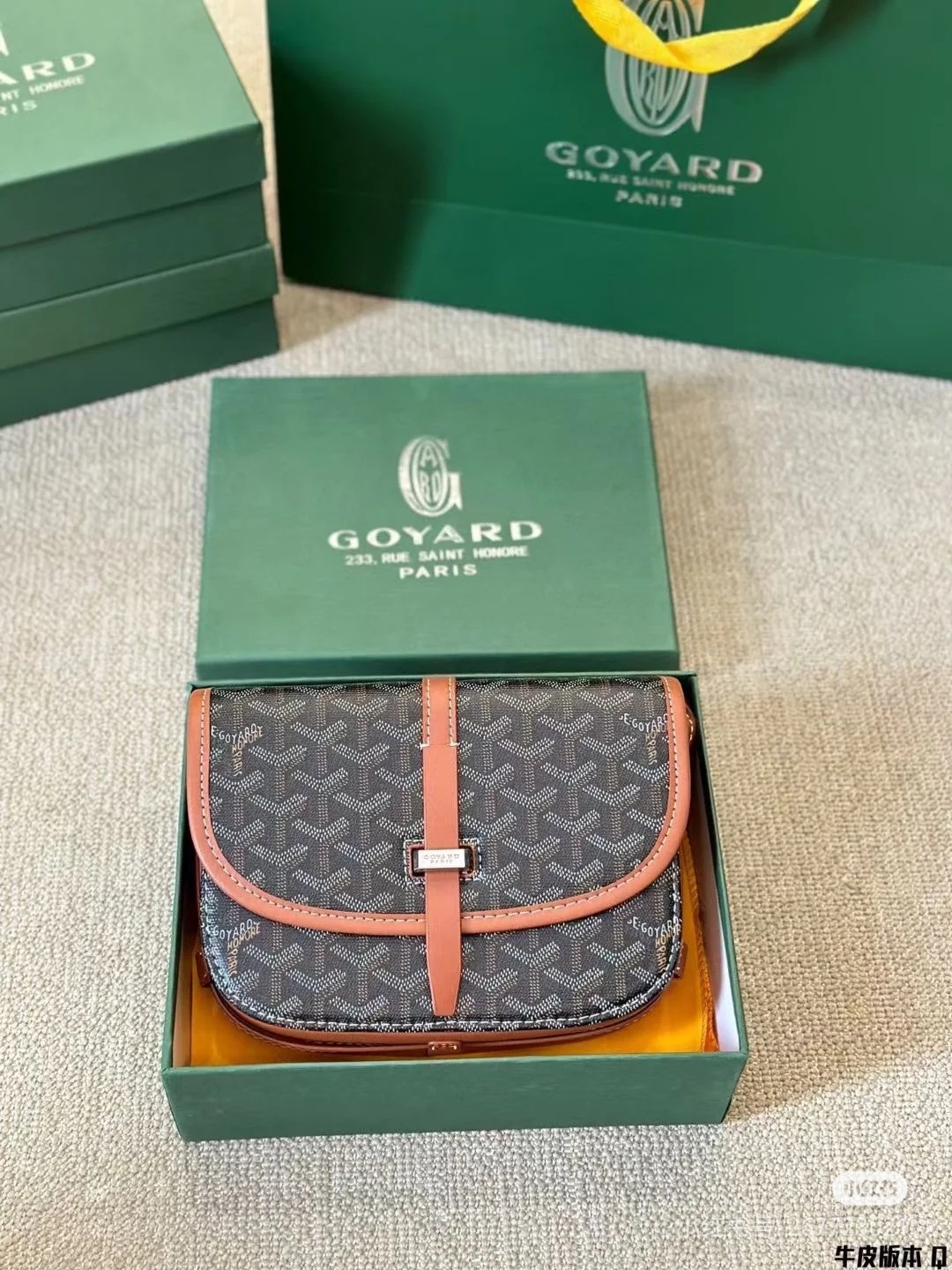 Goya goyard cartero unidireccional bolsa de silla bolsa de dientes de perro bolsa de moda bolsa pequeña bolsa de hombro