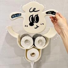 厕所纸巾盒卫生间简约壁挂式洗手间客厅纸巾卷纸架放置抽纸盒子