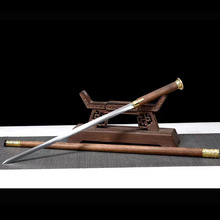 龙泉市刀剑龙纹手杖剑二人夺拐杖剑户外登山剑防身宝剑兵器未开刃