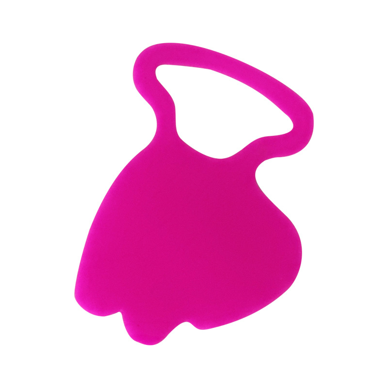 Fábrica en stock Pegatinas de patrón francés levantamiento se desvanecen líneas finas Rosa fragancia elástica pegatinas adhesivas suaves pegatinas de patrón de cuello pegatinas de oído al por mayor