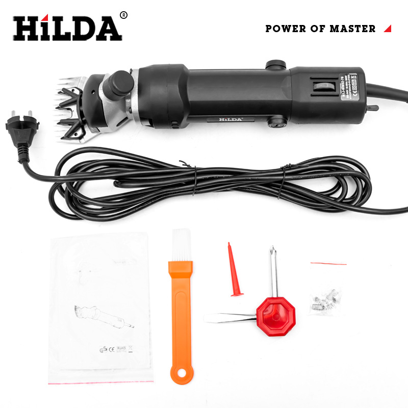 Tijeras de lana HiLDA podadoras eléctricas ahorro de trabajo afeitado control de velocidad tijeras eléctricas máquina de esquila de animales de ganado