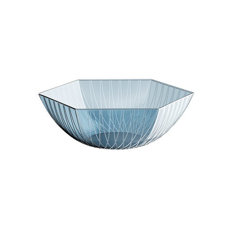 New Light Luxury Fruit Plate Home Living Room Coffee Table Decor Candy Plate Snack Plate Fruit Plate High-End Sense