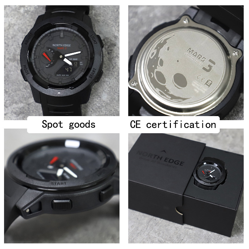 Reloj electrónico unisex para estudiantes, ideal para deportes al aire libre, resistente al agua, estilo elegante y robusto para negocios. Nuevo con etiquetas._voghion.com