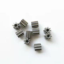 圆柱直齿轮1只 1.0模数 8齿 内径3.5 精密微型小齿轮 粉末冶金