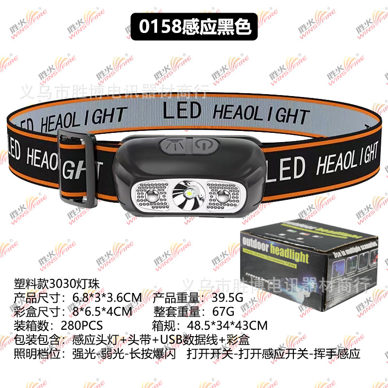 Transfronterizos mini faro COB fuerte faro de emergencia al aire libre iluminación de doble fuente de luz con imán 101 faro