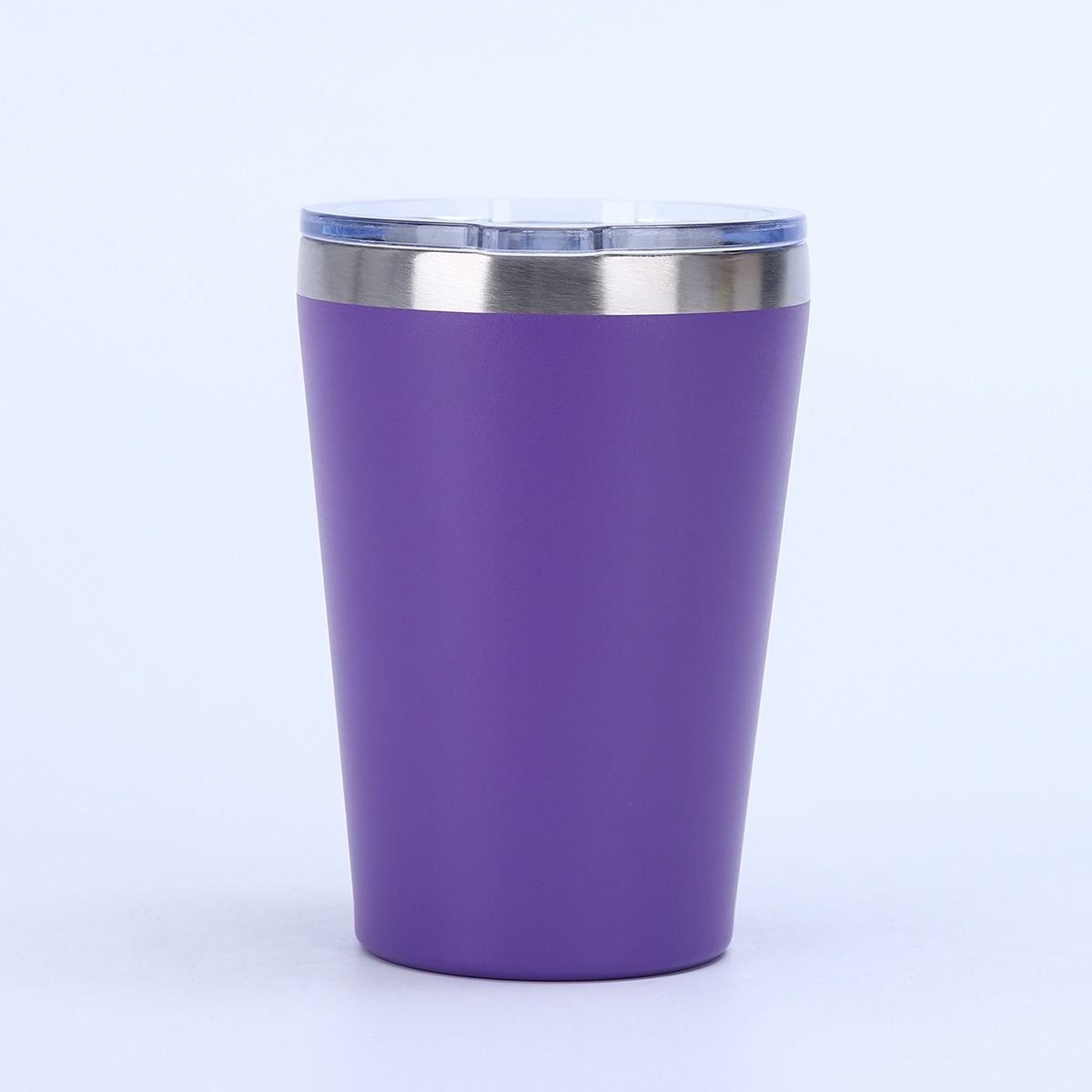 Transfronterizo simple taza de automóvil de 12oz 304 taza de acero inoxidable de doble capa vacío taza portátil logo personalizado