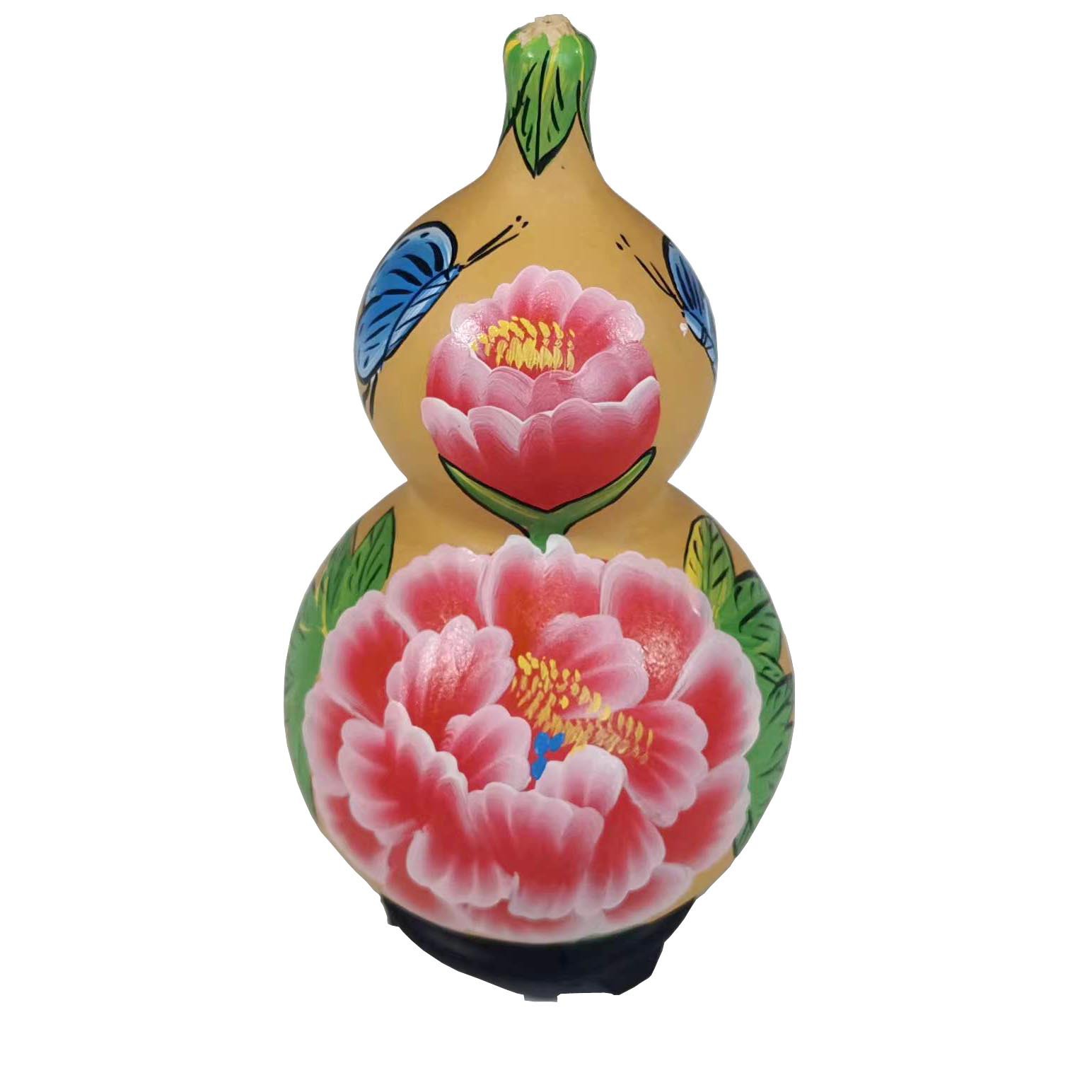 原生态纯手工彩画葫芦串绘画串珠葫芦五谷丰登串大丰收串家居客栈