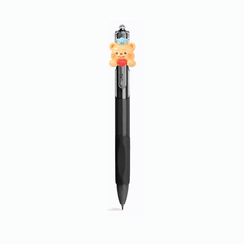 Bolígrafo de alto valor Hello Kitty Butter Bear Bolígrafo de góner Personalizado de alta calidad Bolígrafo de firma de corazón de niña estudiante