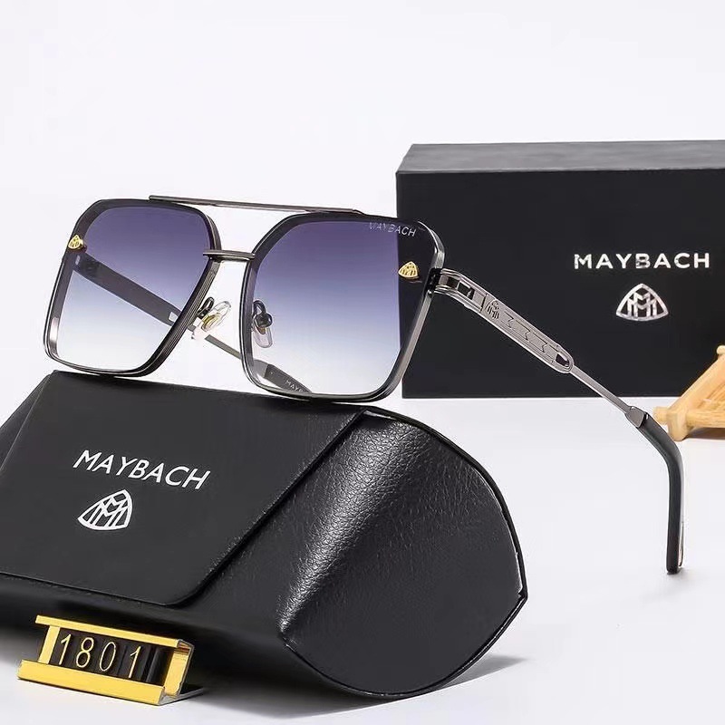 Maybach üslubunda böyük çərçivəli günəş eynəyi