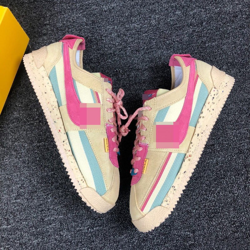Pitian zapatos Cortez Off Noir marca conjunta baja hombre zapatos deportivos casuales zapatos waffle